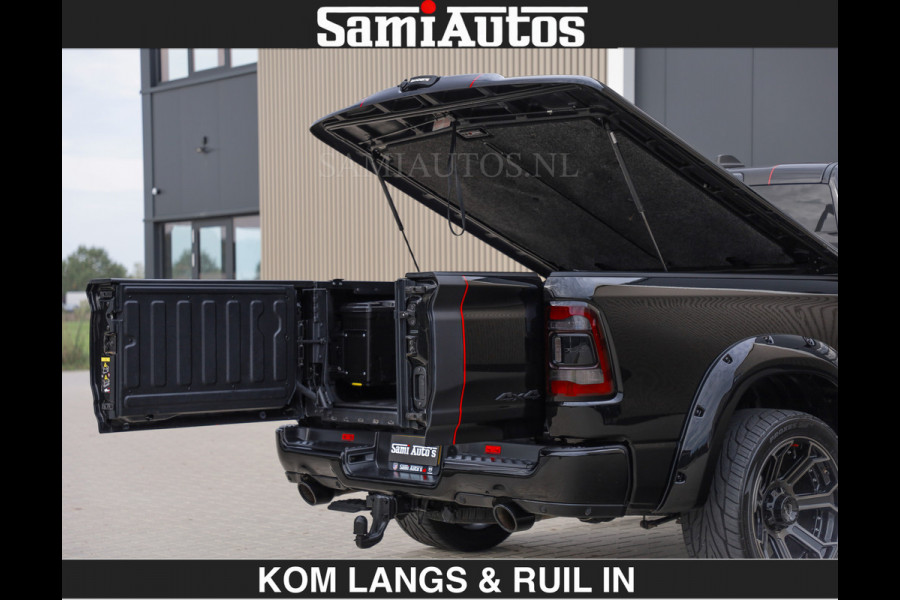 Dodge Ram WIDE BODY | LIMITED | 5.7 V8 | 59950,- excl | STRIPING | TRAIN HORN | CUTOUT | BOM VOL | DC | CREW CAB 5 PERSOONS | DUBBLE CABINE | BEAST | EERSTE EIGENAAR |