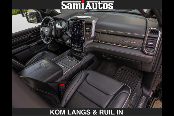Dodge Ram WIDE BODY | LIMITED | 5.7 V8 | 59950,- excl | STRIPING | TRAIN HORN | CUTOUT | BOM VOL | DC | CREW CAB 5 PERSOONS | DUBBLE CABINE | BEAST | EERSTE EIGENAAR |