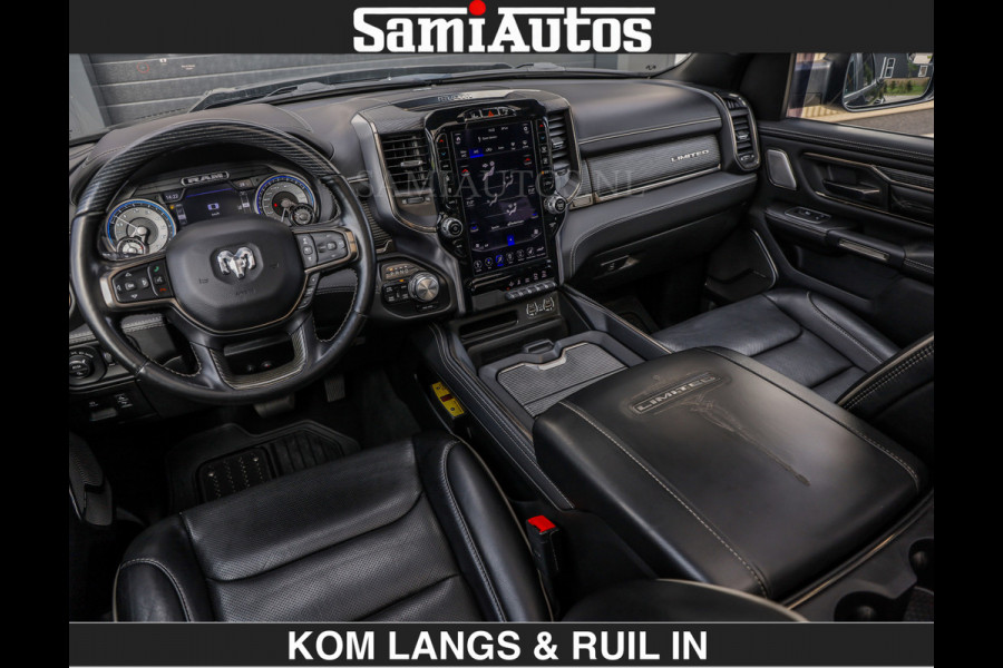 Dodge Ram WIDE BODY | LIMITED | 5.7 V8 | 59950,- excl | STRIPING | TRAIN HORN | CUTOUT | BOM VOL | DC | CREW CAB 5 PERSOONS | DUBBLE CABINE | BEAST | EERSTE EIGENAAR |