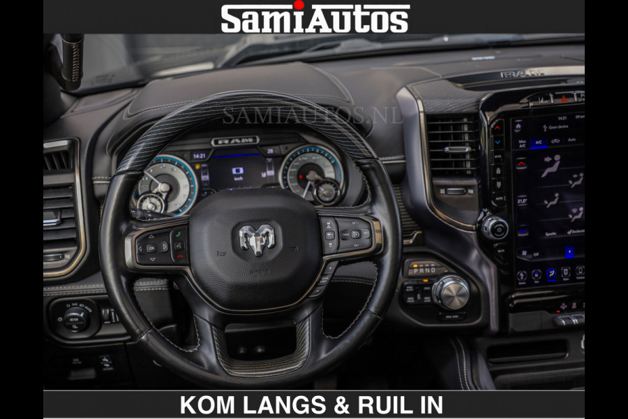 Dodge Ram WIDE BODY | LIMITED | 5.7 V8 | 59950,- excl | STRIPING | TRAIN HORN | CUTOUT | BOM VOL | DC | CREW CAB 5 PERSOONS | DUBBLE CABINE | BEAST | EERSTE EIGENAAR |