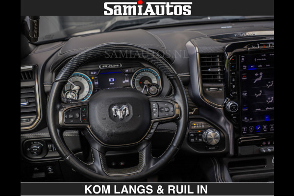 Dodge Ram WIDE BODY | LIMITED | 5.7 V8 | 59950,- excl | STRIPING | TRAIN HORN | CUTOUT | BOM VOL | DC | CREW CAB 5 PERSOONS | DUBBLE CABINE | BEAST | EERSTE EIGENAAR |