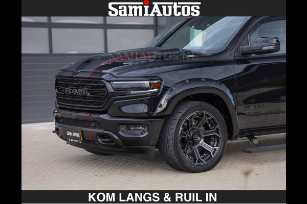 Dodge Ram WIDE BODY | LIMITED | 5.7 V8 | 59950,- excl | STRIPING | TRAIN HORN | CUTOUT | BOM VOL | DC | CREW CAB 5 PERSOONS | DUBBLE CABINE | BEAST | EERSTE EIGENAAR |