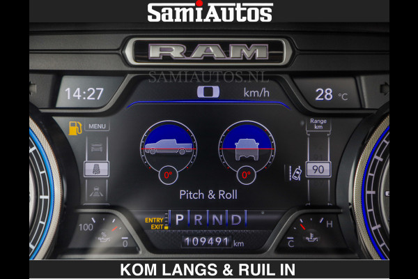 Dodge Ram WIDE BODY | LIMITED | 5.7 V8 | 59950,- excl | STRIPING | TRAIN HORN | CUTOUT | BOM VOL | DC | CREW CAB 5 PERSOONS | DUBBLE CABINE | BEAST | EERSTE EIGENAAR |