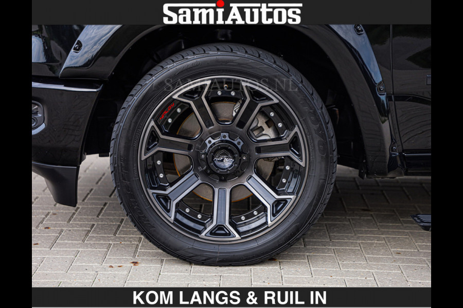 Dodge Ram WIDE BODY | LIMITED | 5.7 V8 | 59950,- excl | STRIPING | TRAIN HORN | CUTOUT | BOM VOL | DC | CREW CAB 5 PERSOONS | DUBBLE CABINE | BEAST | EERSTE EIGENAAR |
