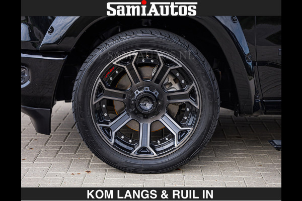 Dodge Ram WIDE BODY | LIMITED | 5.7 V8 | 59950,- excl | STRIPING | TRAIN HORN | CUTOUT | BOM VOL | DC | CREW CAB 5 PERSOONS | DUBBLE CABINE | BEAST | EERSTE EIGENAAR |
