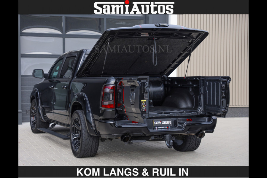 Dodge Ram WIDE BODY | LIMITED | 5.7 V8 | 59950,- excl | STRIPING | TRAIN HORN | CUTOUT | BOM VOL | DC | CREW CAB 5 PERSOONS | DUBBLE CABINE | BEAST | EERSTE EIGENAAR |