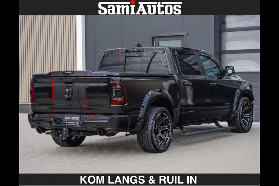 Dodge Ram WIDE BODY | LIMITED | 5.7 V8 | 59950,- excl | STRIPING | TRAIN HORN | CUTOUT | BOM VOL | DC | CREW CAB 5 PERSOONS | DUBBLE CABINE | BEAST | EERSTE EIGENAAR |