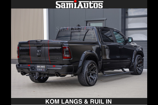 Dodge Ram WIDE BODY | LIMITED | 5.7 V8 | 59950,- excl | STRIPING | TRAIN HORN | CUTOUT | BOM VOL | DC | CREW CAB 5 PERSOONS | DUBBLE CABINE | BEAST | EERSTE EIGENAAR |