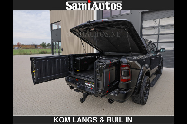 Dodge Ram WIDE BODY | LIMITED | 5.7 V8 | 59950,- excl | STRIPING | TRAIN HORN | CUTOUT | BOM VOL | DC | CREW CAB 5 PERSOONS | DUBBLE CABINE | BEAST | EERSTE EIGENAAR |