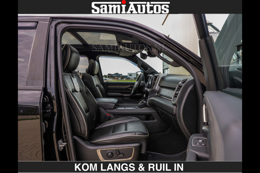 Dodge Ram WIDE BODY | LIMITED | 5.7 V8 | 59950,- excl | STRIPING | TRAIN HORN | CUTOUT | BOM VOL | DC | CREW CAB 5 PERSOONS | DUBBLE CABINE | BEAST | EERSTE EIGENAAR |