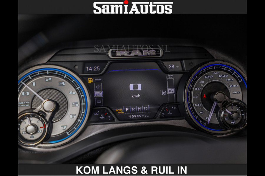 Dodge Ram WIDE BODY | LIMITED | 5.7 V8 | 59950,- excl | STRIPING | TRAIN HORN | CUTOUT | BOM VOL | DC | CREW CAB 5 PERSOONS | DUBBLE CABINE | BEAST | EERSTE EIGENAAR |
