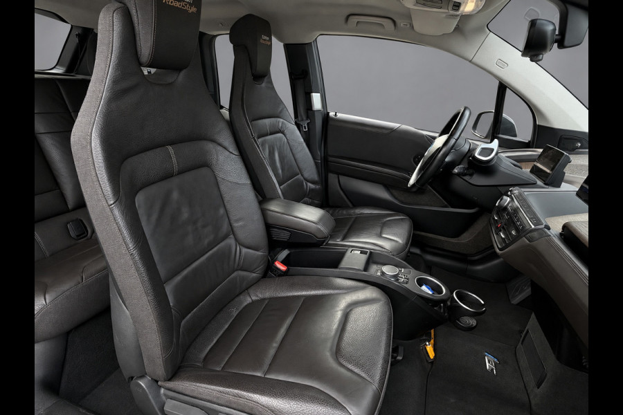 BMW i3 S 120Ah 42 kWh RoadStyle Edition, warmtepomp, harman/cardon, vele opties, 1 e eigenaar, Origineel NL auto met nap