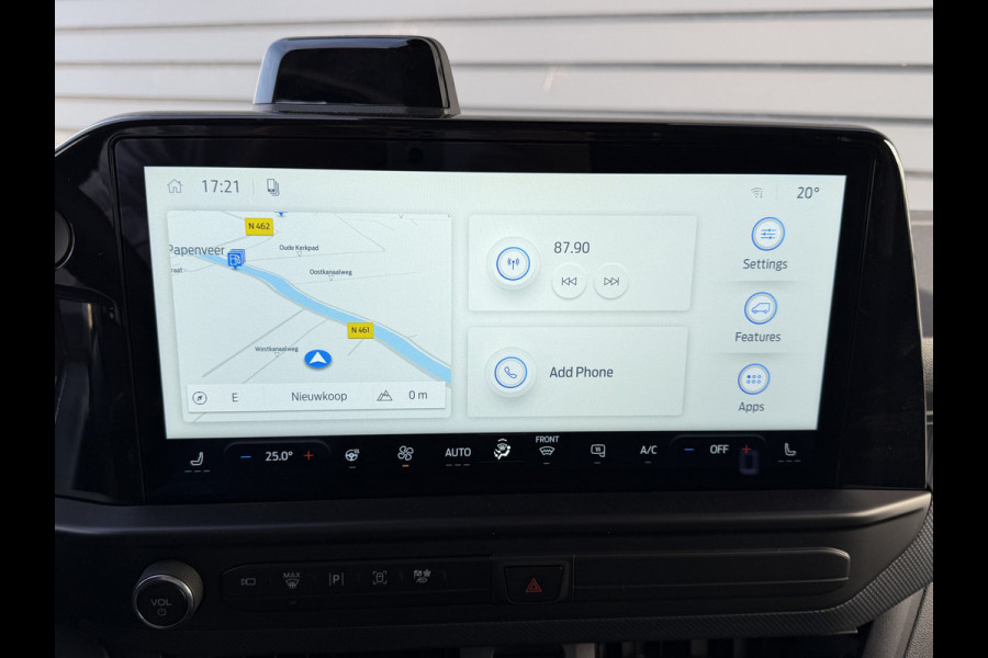 Ford E-Transit Cust. 340 L2H1 Limited 71 kWh 218 PK | 360 Camera | B&O Audio | Adaptieve Cruise | Direct leverbaar!