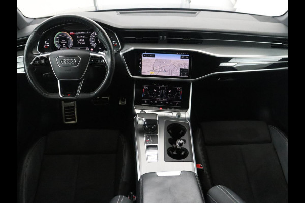Audi A6 Avant 55 TFSI e quattro Competition | S-Line | SOH 83.4% | Panoramadak | Adaptive cruise | Carplay | Memory | Leder/alcantara | Stoelverwarming | Virtual dashboard | Climate control |