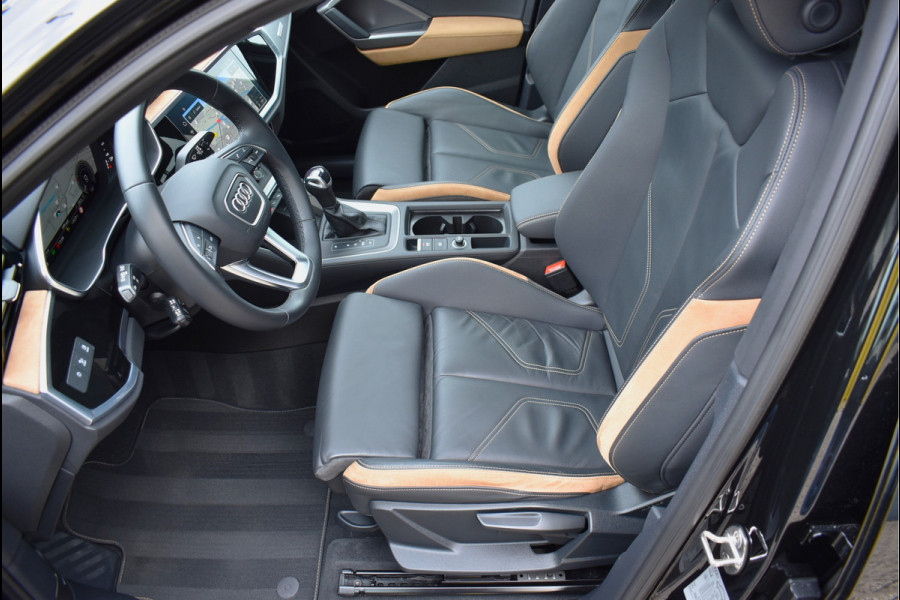 Audi Q3 Sportback 45 TFSI e S-Line 245 Pk Pano Leder Sfeer Trekhaak Navi Camera 20 Inch