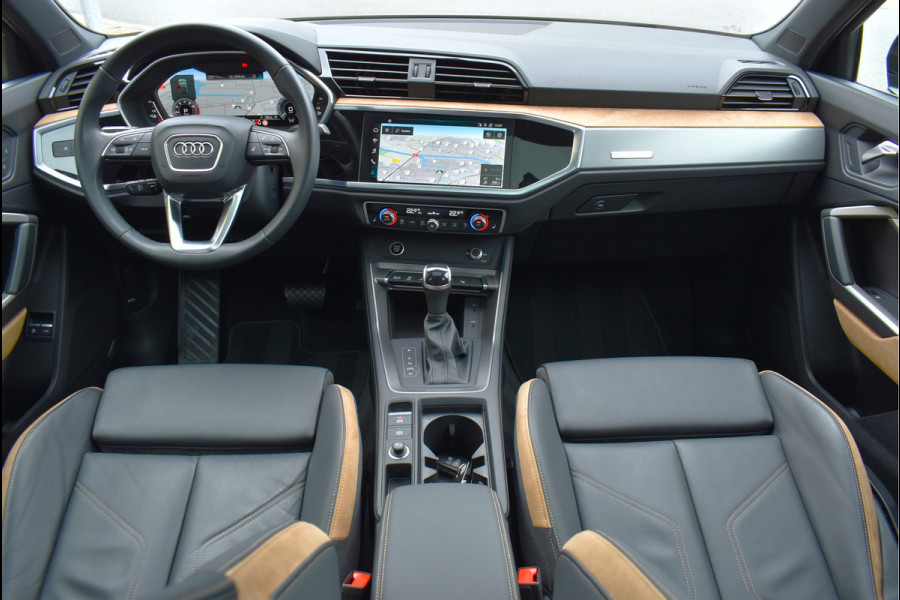 Audi Q3 Sportback 45 TFSI e S-Line 245 Pk Pano Leder Sfeer Trekhaak Navi Camera 20 Inch