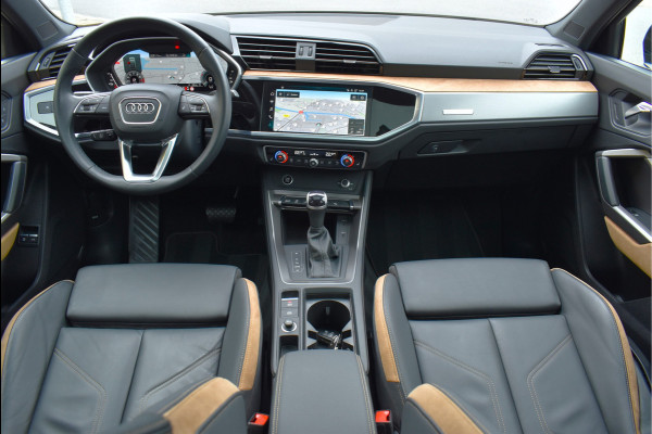 Audi Q3 Sportback 45 TFSI e S-Line 245 Pk Pano Leder Sfeer Trekhaak Navi Camera 20 Inch