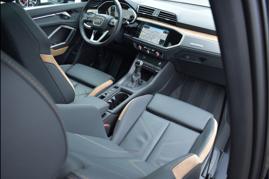 Audi Q3 Sportback 45 TFSI e S-Line 245 Pk Pano Leder Sfeer Trekhaak Navi Camera 20 Inch