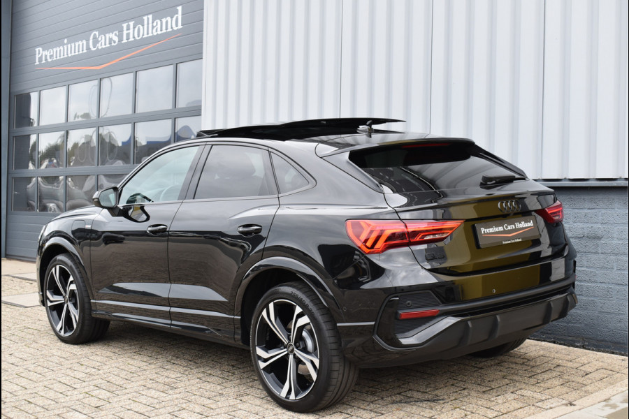 Audi Q3 Sportback 45 TFSI e S-Line 245 Pk Pano Leder Sfeer Trekhaak Navi Camera 20 Inch