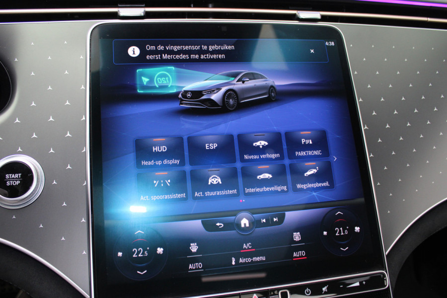 Mercedes-Benz EQE 350+ Launch Edition / AMG Line / 91 kWh / Luchtvering / Pano / Burmester / Vol Opties / NIEUWSTAAT