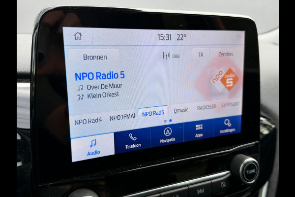 Ford Fiesta 1.0 EcoBoost Connected, navigatie, airco, inklapbare spiegels, cruise controle, 45000 km, Origineel NL auto met nap