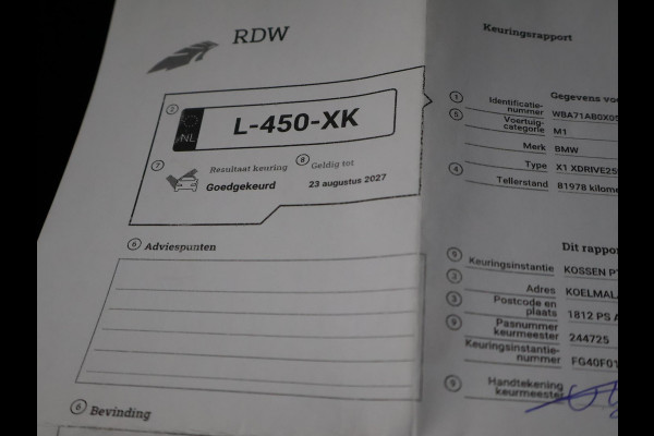 BMW X1 xDrive25e 220 PK BUSINESS EDITION + TREKHAAK | HEAD-UP | SFEERVERL. | CAMERA | STOELVERW.