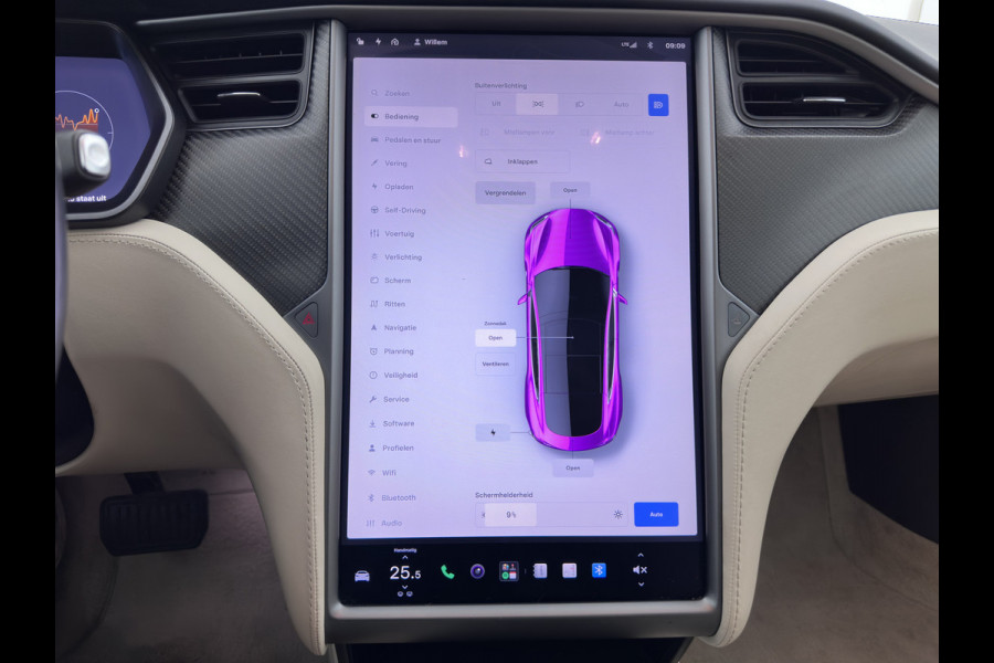 Tesla Model S 100D Aut. *PANO | LEATHER | AIRSUSPENION | FULL-LED | NAVI-FULLMAP | KEYLESS | HEATED-SPORTSEATS | DIGI-COCKPIT | CAMERA | 19"ALU*