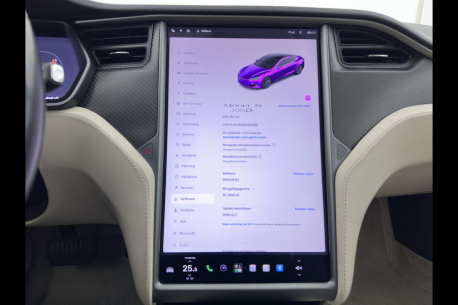 Tesla Model S 100D Aut. *PANO | LEATHER | AIRSUSPENION | FULL-LED | NAVI-FULLMAP | KEYLESS | HEATED-SPORTSEATS | DIGI-COCKPIT | CAMERA | 19"ALU*