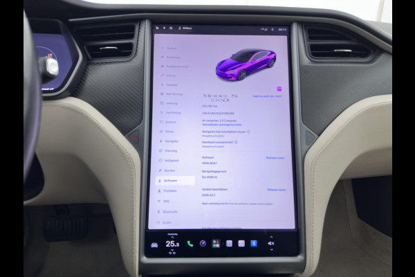 Tesla Model S 100D Aut. *PANO | LEATHER | AIRSUSPENION | FULL-LED | NAVI-FULLMAP | KEYLESS | HEATED-SPORTSEATS | DIGI-COCKPIT | CAMERA | 19"ALU*