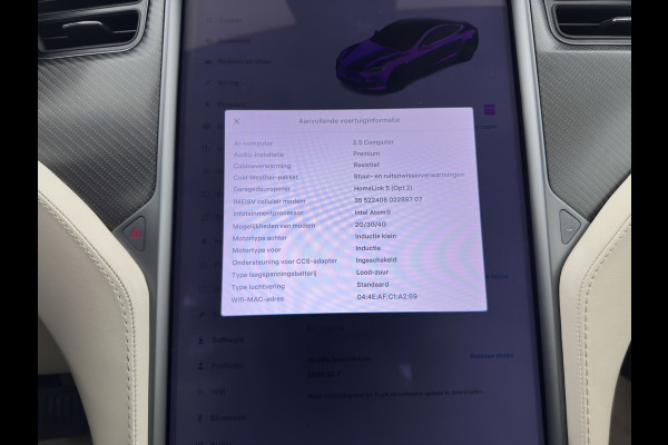 Tesla Model S 100D Aut. *PANO | LEATHER | AIRSUSPENION | FULL-LED | NAVI-FULLMAP | KEYLESS | HEATED-SPORTSEATS | DIGI-COCKPIT | CAMERA | 19"ALU*