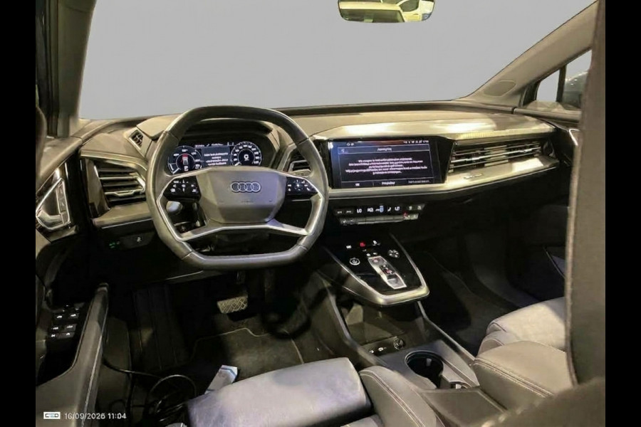 Audi Q4 e-tron 40 Advanced Edition 204pk I 77 kWh I Lederen bekleding | Sportstoelen