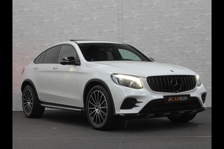 Mercedes-Benz GLC Coupé 250 4MATIC AMG-Line | Panorama | Trekhaak | 21 Inch | Night-Pakket | Carplay | Achteruitrij-Camera | Sound-Upgrade | Stoelverwarming | Full-LED | Navigatie |