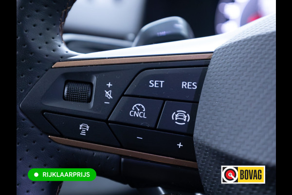 CUPRA Terramar 1.5 TSI e-Hybrid VZ Performance | Panoramadak | Leer | Hud |360 Camera | Sennheiser Audio | Keyless Stoel- Stuurverwarming, El.verstelbare Stoelen, Sfeerverlichting, Apple Carplay/Android auto, El.achterklep