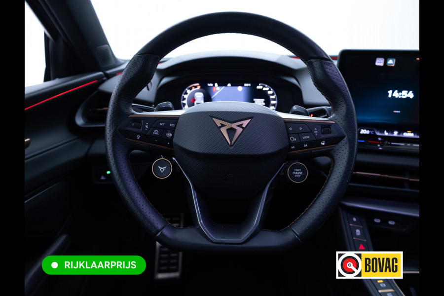 CUPRA Terramar 1.5 TSI e-Hybrid VZ Performance | Panoramadak | Leer | Hud |360 Camera | Sennheiser Audio | Keyless Stoel- Stuurverwarming, El.verstelbare Stoelen, Sfeerverlichting, Apple Carplay/Android auto, El.achterklep