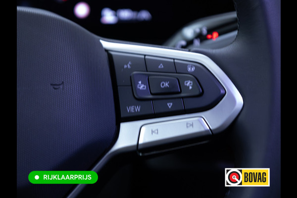 Volkswagen Tiguan 1.5 eHybrid Elegance | Elec. trekhaak | HUD | Pano dak | Stoel- stuur- & achterbankverw. | IQ Led | Adap. Cruise | Massagestoelen, Sfeerverlichting, Navigatie, App. connect, Spraakbediening, 19"LMV, Cipressino Green Metallic