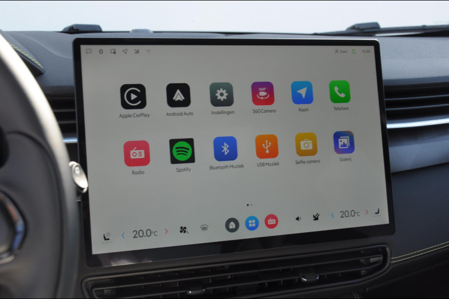 Lynk & Co 01 276PK Automaat More Trekhaak / Adaptive cruise control / Leren bekleding / Elektrisch verstelbare stoelen / Schuif- kanteldak / Stoel- en stuurverwarming / Parkeersensoren V+A / 360 Graden Camera / Elektrische achterklep / 20" lichtmetalen velgen