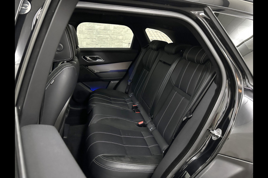 Land Rover Range Rover Velar P250 AWD R-Dynamic | 360 Camera | Panorama | ACC | Leder | Meridian | 2021 |  Memory | Stoelventilatie | Carbon | Black-Optic | Sfeerverlichting | NL Auto | NAP | Dealer onderhouden. Btw Auto | 32825,= ex btw | 23925,= ex btw & ex bpm.