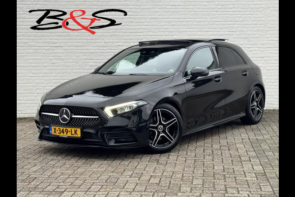 Mercedes-Benz A-Klasse 200 Business Solution AMG Line Pano Cilma Navi Carplay Stoelverw. OEM-sfeerverlichting Digitaaldash