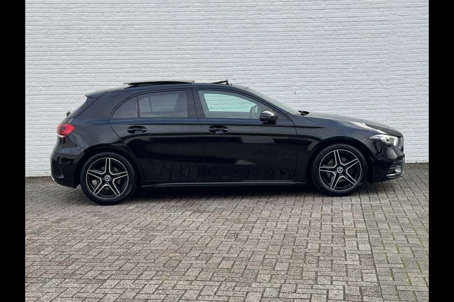 Mercedes-Benz A-Klasse 200 Business Solution AMG Line Pano Cilma Navi Carplay Stoelverw. OEM-sfeerverlichting Digitaaldash
