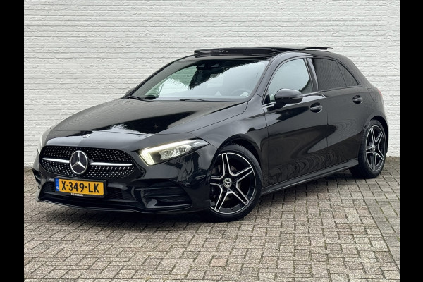 Mercedes-Benz A-Klasse 200 Business Solution AMG Line Pano Cilma Navi Carplay Stoelverw. OEM-sfeerverlichting Digitaaldash