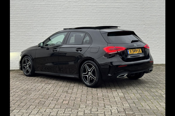 Mercedes-Benz A-Klasse 200 Business Solution AMG Line Pano Cilma Navi Carplay Stoelverw. OEM-sfeerverlichting Digitaaldash