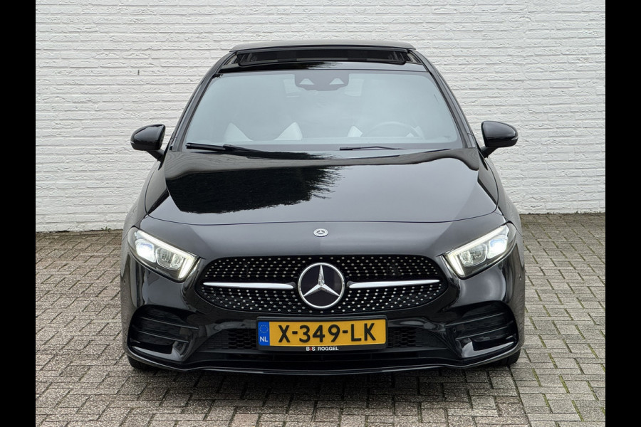 Mercedes-Benz A-Klasse 200 Business Solution AMG Line Pano Cilma Navi Carplay Stoelverw. OEM-sfeerverlichting Digitaaldash