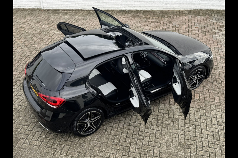 Mercedes-Benz A-Klasse 200 Business Solution AMG Line Pano Cilma Navi Carplay Stoelverw. OEM-sfeerverlichting Digitaaldash