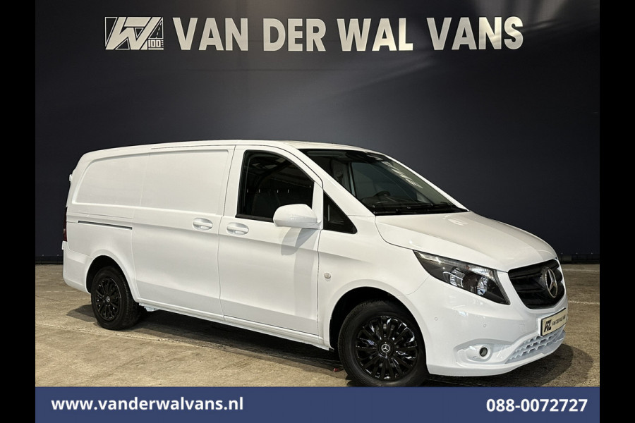 Mercedes-Benz Vito 114 CDI 136pk L2H1 Euro6 Airco | Camera | Navigatie | Apple Carplay | Cruisecontrol Android Auto, Parkeersensoren, Bijrijdersbank, Bumper in de kleur