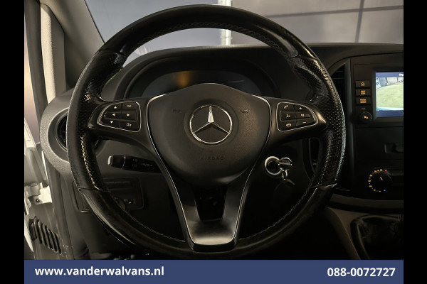 Mercedes-Benz Vito 114 CDI 136pk L2H1 Euro6 Airco | Camera | Navigatie | Apple Carplay | Cruisecontrol Android Auto, Parkeersensoren, Bijrijdersbank, Bumper in de kleur