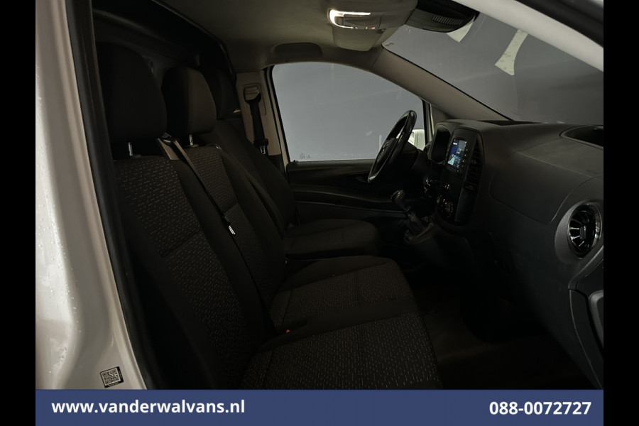 Mercedes-Benz Vito 114 CDI 136pk L2H1 Euro6 Airco | Camera | Navigatie | Apple Carplay | Cruisecontrol Android Auto, Parkeersensoren, Bijrijdersbank, Bumper in de kleur