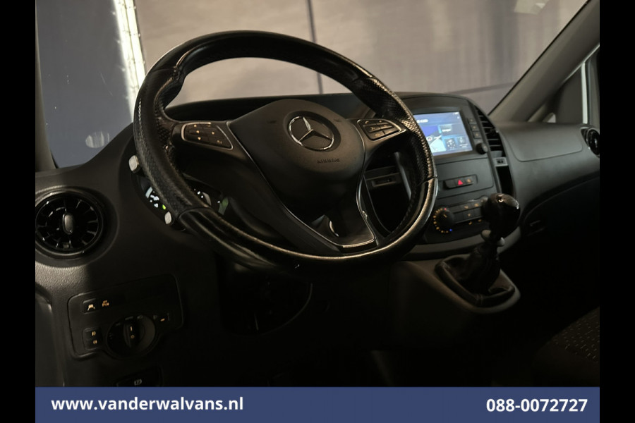 Mercedes-Benz Vito 114 CDI 136pk L2H1 Euro6 Airco | Camera | Navigatie | Apple Carplay | Cruisecontrol Android Auto, Parkeersensoren, Bijrijdersbank, Bumper in de kleur