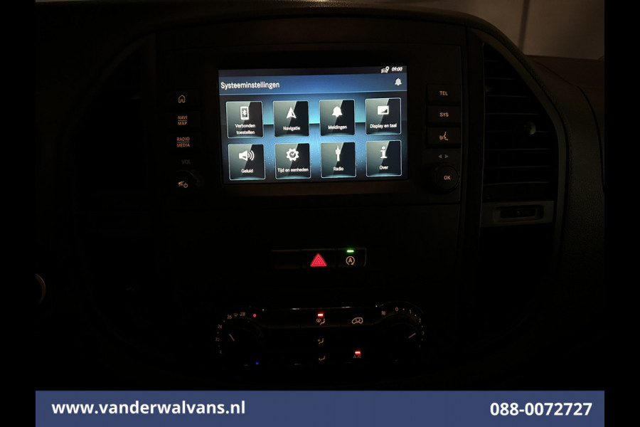Mercedes-Benz Vito 114 CDI 136pk L2H1 Euro6 Airco | Camera | Navigatie | Apple Carplay | Cruisecontrol Android Auto, Parkeersensoren, Bijrijdersbank, Bumper in de kleur