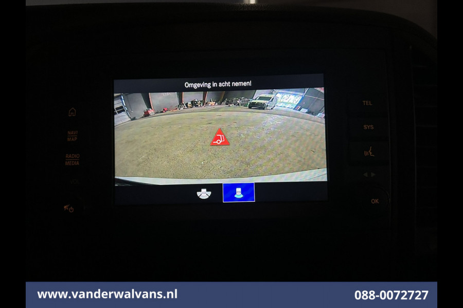 Mercedes-Benz Vito 114 CDI 136pk L2H1 Euro6 Airco | Camera | Navigatie | Cruisecontrol | Apple Carplay Android Auto, Parkeersensoren, Bijrijdersbank, Bumper in de kleur.