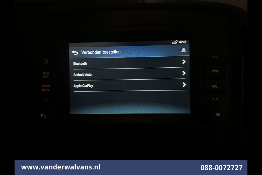Mercedes-Benz Vito 114 CDI 136pk L2H1 Euro6 Airco | Camera | Navigatie | Cruisecontrol | Apple Carplay Android Auto, Parkeersensoren, Bijrijdersbank, Bumper in de kleur.
